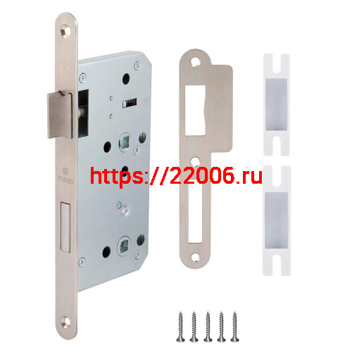 Замок Fuaro (Фуаро) врезной DD.INOX/WC-55.78 (лиц.планка 20 мм) фото 2