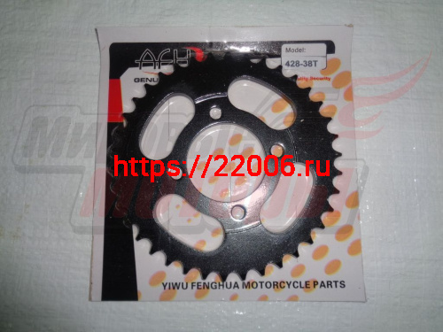 Звезда ведомая 38z (428) SIGMA SPORT (WM) (см. Alpha) на колесо 17