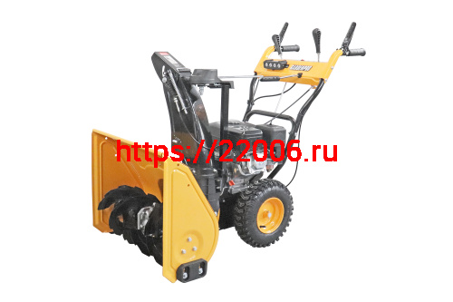 Снегоуборщик GardenPro  9,0 л.с KCM24D-9 (ширина 61см, высота 51см,4вперед/1назад,электро/руч старт, 252сс LONCIN G250FDS,покрышки 13", ФАРА) фото 3