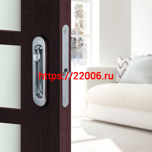 Набор Armadillo (Армадилло) для раздвижных дверей SH.LD152.KIT011-BK (SH011-BK) СP-8 хром фото 5