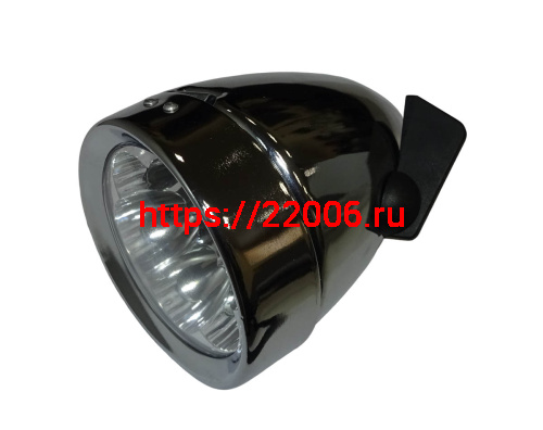 Фара  Вело передняя, 7 диодов  (под батарейки ААх3) фото 3