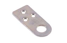 Проушины skobis (СКОБИС) ушко прямое 70х30 (70х30х2) цинк белый