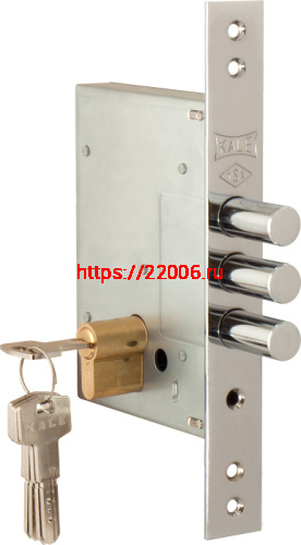 Замок Kale kilit (Кале килит) врезной цилиндровый 257, 5 кл.