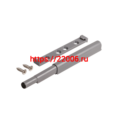 Толкатель Ajax (Аякс) мебельный пластиковый DMP-85/14P Grey серый фото 4