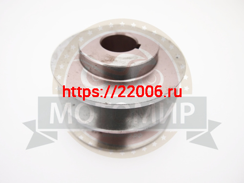 Шкив ведущий на Мотолебедку МЛ-1М "Бычок" 80*52 (СТАЛЬ)