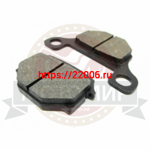 Колодки тормозные дисковые перед. TTR250Rb, GR (зад.), VR-1 (НАБОР)