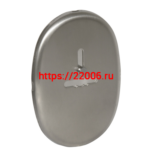 Накладка Fuaro (Фуаро) на сувальдный замок ESC.S-lift.ECO/OV.476 (ESC 476 eco) с шторкой SN мат.никель