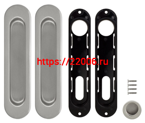 Ручка Armadillo (Армадилло) для раздвижных дверей SH.LD152.010 (SH010) SN-3 матовый никель фото 2