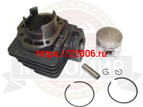 Поршневая группа SUZUKI AD, Sepia, Lets 60 (43 мм) в сборе