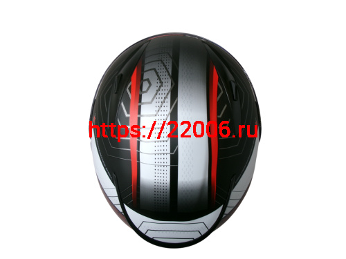 Шлем TVS RACING (Индия) STREET D/V DULL BLACK RED размер XXL, + пинлок в комплекте, очки фото 6