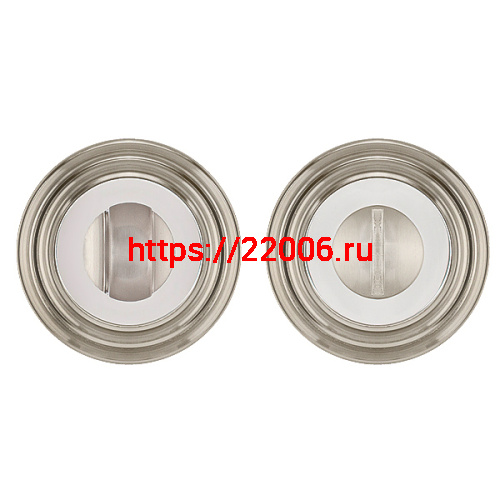 Ручка Punto (Пунто) поворотная BK6 ML SN/CP-3 матовый никель/хром