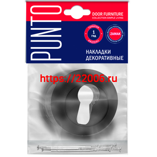 Накладка Punto (Пунто) под цилиндр ET.R.ZR54 (ET ZR) ABG-6 зелёная бронза фото 2