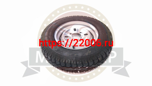 Колесо 12"   5,00 -12 ( диск 4,00В-12, ET24) Аякс в сборе ступица 4 отв.