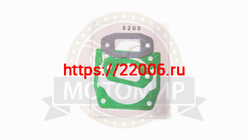 Набор прокладок двигателя б/п Цыганка 45, 52 (малый) (компл. 3шт) Forza,Patriot,Forvard,BGT,Carver,