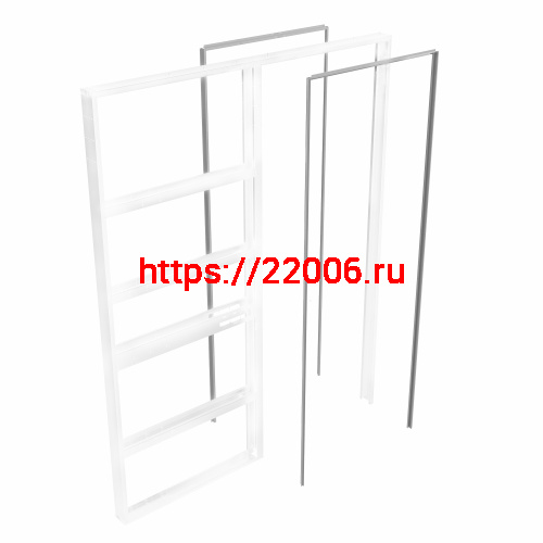 Комплект Armadillo (Армадилло) для обрамления пенала SLD.Comfort-PENAL frame 900/2300 AL