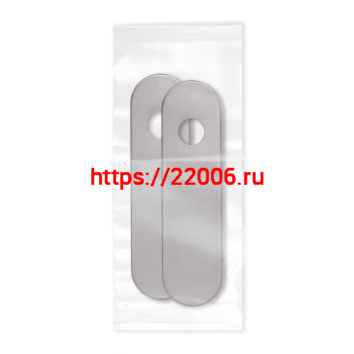 Комплект Fuaro (Фуаро) накладок FP.DH172.0433 SS W/O CYL HOLE 1prs (DH-0433 SS 201) без отверстий под ЦМ фото 2