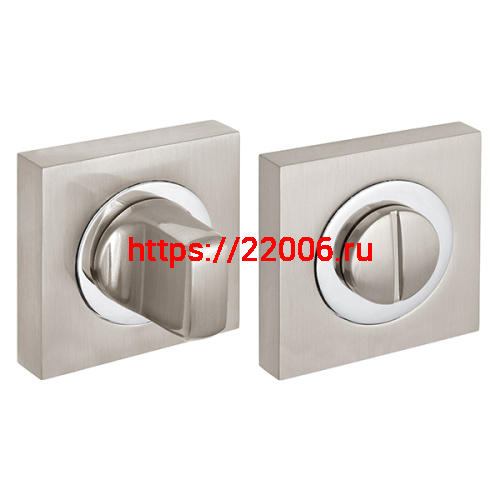 Ручка Fuaro (Фуаро) поворотная BK6.K.KM52 (BK6 KM) SN/CP-3 матовый никель/хром