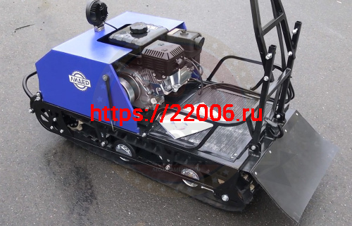 Мотобуксировщик компактный ЛИДЕР-СИГМА-1К, 8+ л.с. без лыжного модуля TAV2-40 фото 3