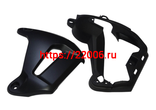 Облицовка бензобака HIRO 250 нижняя правая (T2BK025600C00100+T2BK010302A00113)