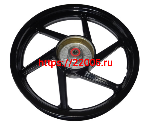 Обод 17" задний литой, барабан. тормоз 2,5-17  Баджадж Боксер 150 DJ151087 (аналог)