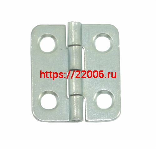 Петля карточная 22x24 цинк