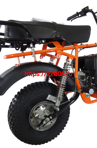 Мотоцикл СКАУТ САФАРИ ПЛЮС 3L-10Е BIGFOOT(ФАРА, ЭЛ.СТ.перед и зад подвес. KP270 10 лс,седло Альфа фото 3