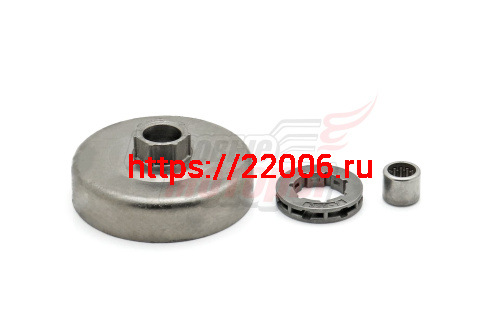 Барабан сцепления-звездочка (0,325) (на Нus 136,137,141.142) 7 ЗУБОВ СО СЪЕМН.ВЕНЦОМ Барабан сцепления-звездочка (0,325) (на Нus 136,137,141.142) 7 ЗУБОВ СО СЪЕМН.ВЕНЦОМ