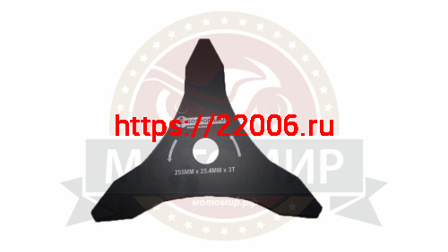 Нож мет. 255мм х 25.4мм х 1.4мм х 3 зуба (Blade-012) BLADE Нож мет. 255мм х 25.4мм х 1.4мм х 3 зуба (Blade-012) BLADE