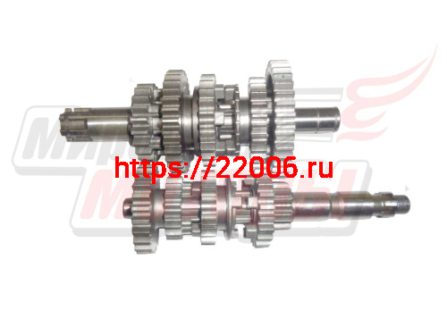 Коробка в сборе YBR125 Коробка в сборе YBR125