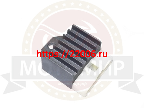Реле регулятор 4 конт. больш. плоск. колодка Yamaha/Suzuki (XH90-539)(FORCE-1-511)