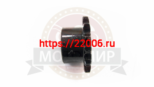 Звезда 14 зуб. (520) цепи, 15.875шаг, на вал d20мм, h28мм, шпонка 6мм, мотобуксировщик фото 3