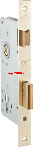 Корпус Kale kilit (Кале килит) врезного замка с защёлкой 152/R (40 mm) w/b (латунь)