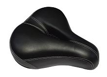 Сиденье вело простое на пружинах 265х235мм, Урал мяг.покр., с вентиляцией (EPSD-63) (вес 760г)