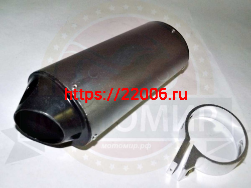 Глушитель Fighter125 фото 3