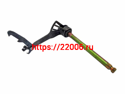 Вал переключения передач в сборе двиг. LF110,120, YX140 (кикстартер) Вал переключения передач в сборе двиг. LF110,120, YX140 (кикстартер)