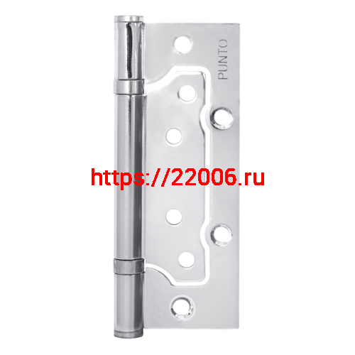 Петля Punto (Пунто) универсальная без врезки IN5200W CP (200-2B 125x2,5) хром