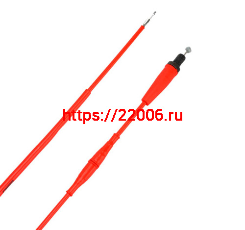 Трос газа тюнинг YMX-2, 16/102.5 см, питбайк, зеленый, оранжевый, красный фото 2