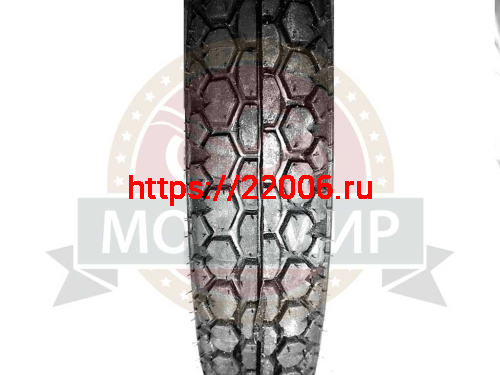 Покрышка 18" 3.00-18 (80/90-18) Л-291, с камерой, Минск универсальная, ПетроШина (НАБОР)