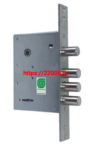 Замок Guardian (Гардиан) врезной сувальдный с задвижкой ЗВ 30.04, 4 кл. /123:178/