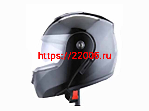 Мотошлем VIRTUE MD-903 трансформер с визором черный матовый (XL)