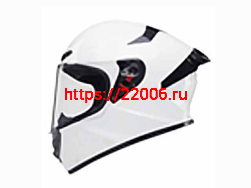 Мотошлем VIRTUE MD-821 закрытый белый (M)