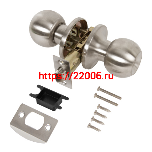 Ручка Punto (Пунто) защелка DK672/BL SN-PS (без фик.) мат.никель фото 2