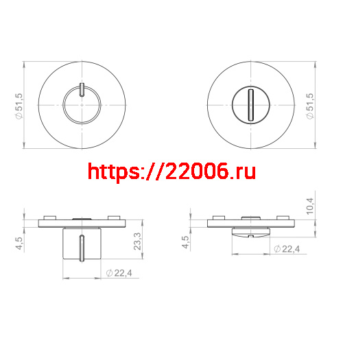 Ручка Armadillo (Армадилло) поворотная BK6.R.YM MWSC-33 итальянский тисненый фото 3