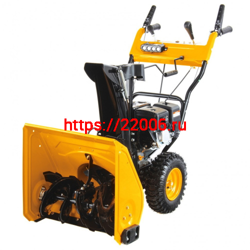 Снегоуборщик GardenPro  7,0 л.с KCM24D (ширина 61см,высота 51см,4вперед/1назад,электро/ручн.старт,13x4.10-6, 212сс ZONGSHEN 170F,68кг,ФАРА) фото 2