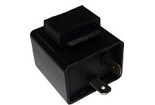 Реле поворотов 2 конт. без проводов  YBR125 круглое/квадратное без звука (НАБОР)