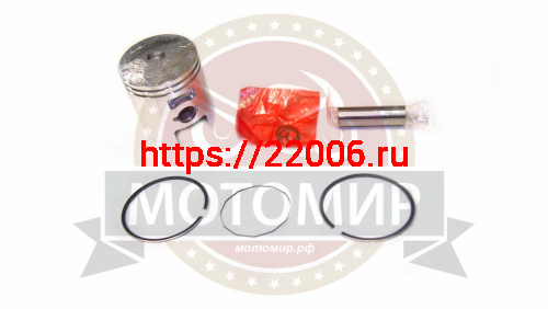 Поршень 47,00 мм 2 такт.скутер HONDA Dio 70 (кольца, палец d12мм, стопор. кольца) фото 2 Поршень 47,00 мм 2 такт.скутер HONDA Dio 70 (кольца, палец d12мм, стопор. кольца) фото 2