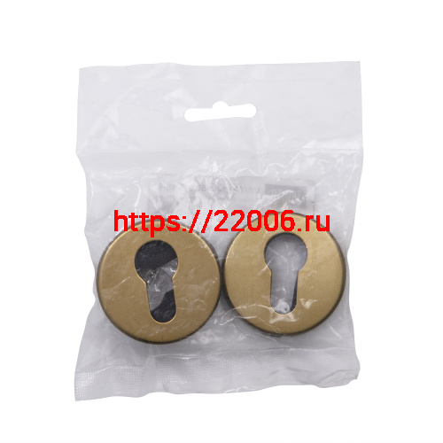 Накладка Punto (Пунто) под цилиндр LM/AN ET.R.H50.015 AB-6 бронза фото 2