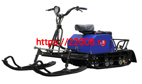 Мотобуксировщик компактный ЛИДЕР-СИГМА-2, 8+ л.с., с лыжным модулем, ВАРИАТОР TAV2-40 фото 2