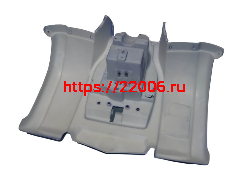 Облицовка задняя Jaeger 150/200 цвет в ассортименте фото 3