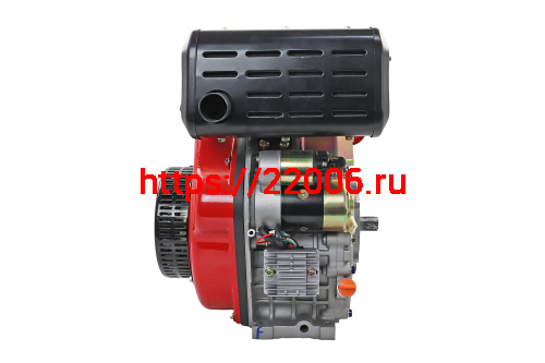 Двигатель SHINERAY 186FD ЗАВОД (10,0 л.с.,4х такт., дизельный,с электрост.,вращение к/вала против часовой)